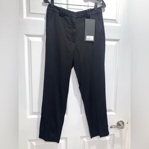 THE KOOPLES NWT $285 Size M Black Shantung Pants.